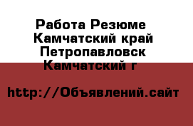 Работа Резюме. Камчатский край,Петропавловск-Камчатский г.